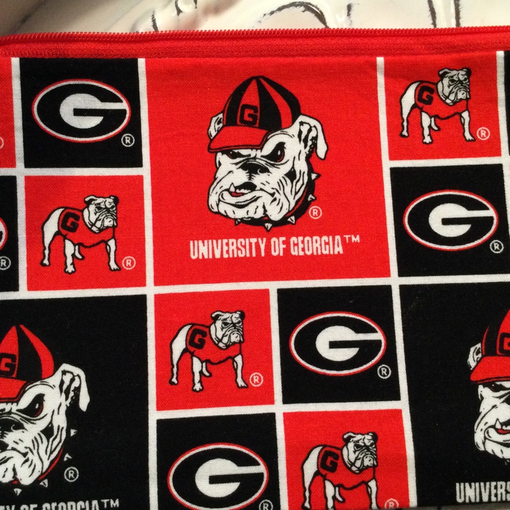 Georgia Bulldogs BAG & KEYCHAIN - Picture 2 of 7